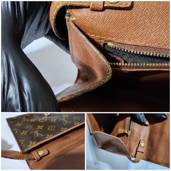 Louis Vuitton 1992 Monogram Bordeaux Crossbody Bag - Picture 9 of 16